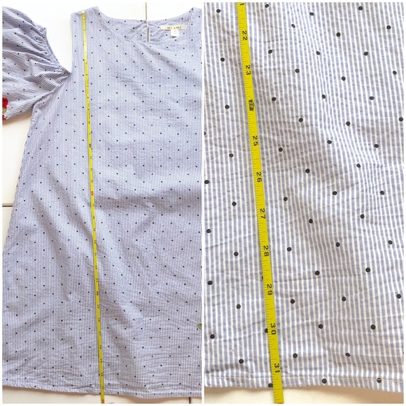 Frencesca’s Mi Ami Cold Shoulder Rose/stripe Dress - Picture 6 of 8